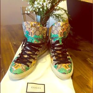 Gucci Sneakers Mens Tiger GG Supremes